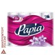 Бумага туалетная бытовая, спайка 12 шт., 3-слойная (12х16,8 м), PAPIA, аромат 