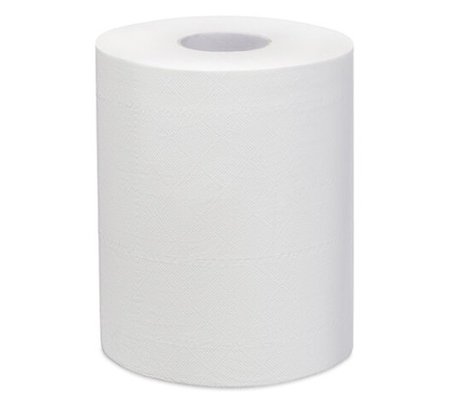 Полотенца бумажные с центральной вытяжкой 125 м FOCUS (Система М2) Jumbo, 2-слойные, белые, КОМПЛЕКТ 6 рулонов, 5036772