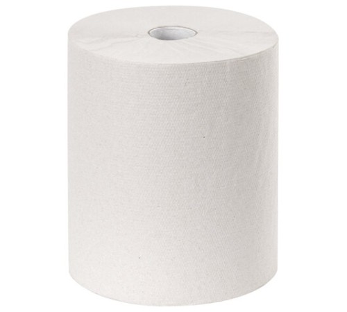 Полотенца бумажные рулонные 200 м, LAIMA (Система H1) UNIVERSAL, 1-слойные, серые, КОМПЛЕКТ 6 рулонов, 112502