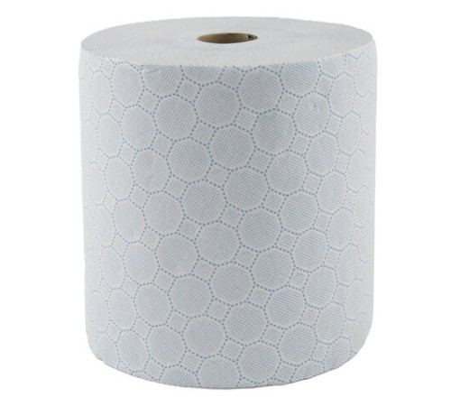 Полотенца бумажные рулонные 150 м, LAIMA (Система H1) PREMIUM, 2-слойные, белые с ЦВЕТНЫМ ТИСНЕНИЕМ, КОМПЛЕКТ 6 рулонов, 112504