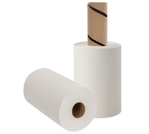 Полотенца бумажные с центральной вытяжкой 120 м, LAIMA (Система M1) UNIVERSAL, 1-слойные, серые, КОМПЛЕКТ 6 рулонов, 112508