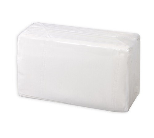 Салфетки косметические для диспенсера (Система N4) LAIMA PREMIUM, КОМПЛЕКТ 5 пачек по 200 шт., 2-слойные, 19,5х16,5 см, белые, 112510