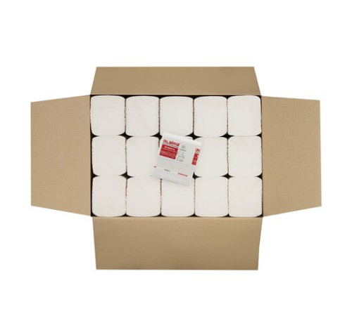 Бумага туалетная листовая 250 шт., LAIMA (Система T3) PREMIUM, 2-слойная, белая, 21х11 см, КОМПЛЕКТ 30 пачек, 112515