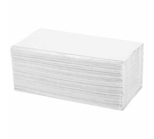 Полотенца бумажные 250 шт., VITA ЭКОНОМ (H3) 1-слой, серые, КОМПЛЕКТ 20 пачек, 22х23 см, V-сложение, NV-250N1