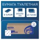 Бумага туалетная листовая 250 шт., PROtissue (T3) PREMIUM, 2-слойная, белая, 22,5х11 см, КОМПЛЕКТ 40 пачек, C249, С249