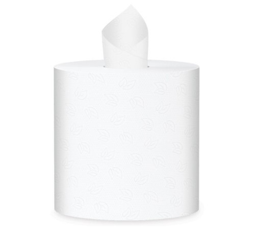 Полотенца бумажные с центральной вытяжкой 120 м, PROtissue (M1) COMFORT, 1-слойные, белые, КОМПЛЕКТ 12 рулонов, С194, C194