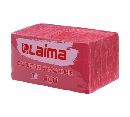 Салфетки бумажные 400 шт., 24х24 см, 