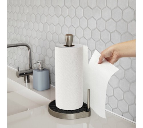 Полотенца бумажные 2-х слойные, спайка 8 рулонов (8х13 м), ЛЮБАША ECO, 114743