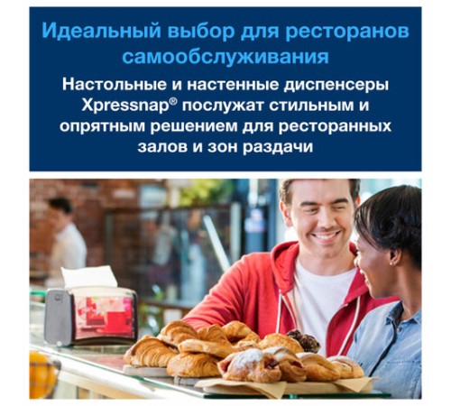 Салфетки Tellus/TORK (Система N4) Xpressnap Universal, 2-слойные, КОМПЛЕКТ 20 шт., 200 шт., белые, 10844