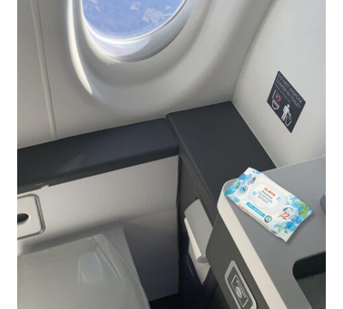 Бумага туалетная влажная смываемая 77 шт., БИОРАЗЛАГАЕМАЯ, с пластиковым клапаном, LAIMA, 115224