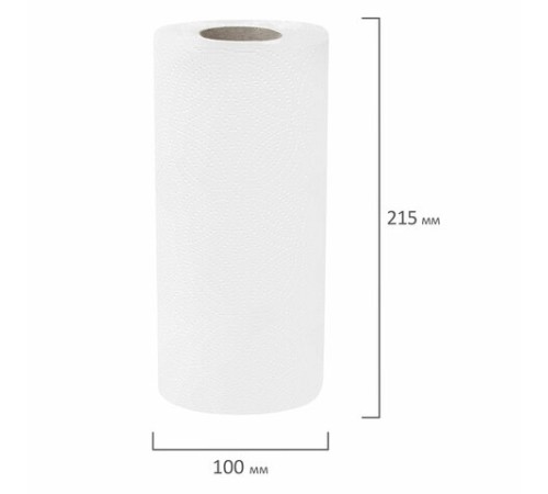 Полотенца бумажные 3-х слойные, 4 рулона по 11 м (отрыв 1/2 листа), LAIMA Deluxe, 100% целлюлоза, 115400