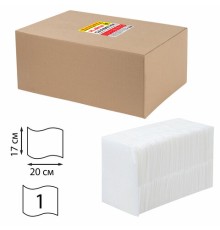 Салфетки бумажные для диспенсера (N2), LAIMA PREMIUM, КОМПЛЕКТ 36 пачек по 300 шт., 20х17 см, белые, 115501