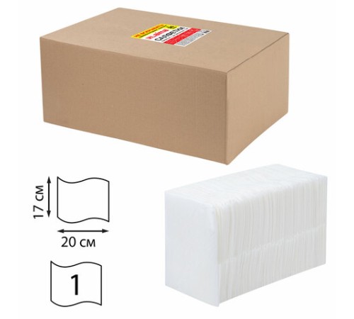 Салфетки бумажные для диспенсера (N2), LAIMA PREMIUM, КОМПЛЕКТ 36 пачек по 300 шт., 20х17 см, белые, 115501