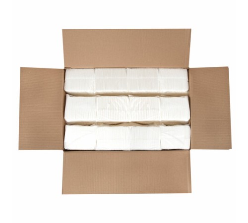 Салфетки бумажные для диспенсера (N2), LAIMA PREMIUM, КОМПЛЕКТ 36 пачек по 300 шт., 20х17 см, белые, 115501