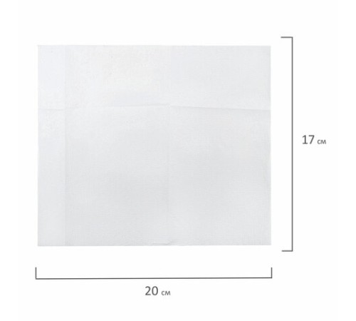 Салфетки бумажные для диспенсера (N2), LAIMA PREMIUM, КОМПЛЕКТ 36 пачек по 300 шт., 20х17 см, белые, 115501