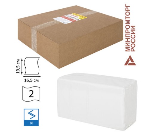 Салфетки косметические для диспенсера (N4), LAIMA PREMIUM, КОМПЛЕКТ 12 пачек по 200 шт., 19,5х16,5 см, 2-сложения, 115503