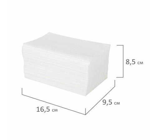 Салфетки косметические для диспенсера (N4), LAIMA PREMIUM, КОМПЛЕКТ 12 пачек по 200 шт., 19,5х16,5 см, 2-сложения, 115503