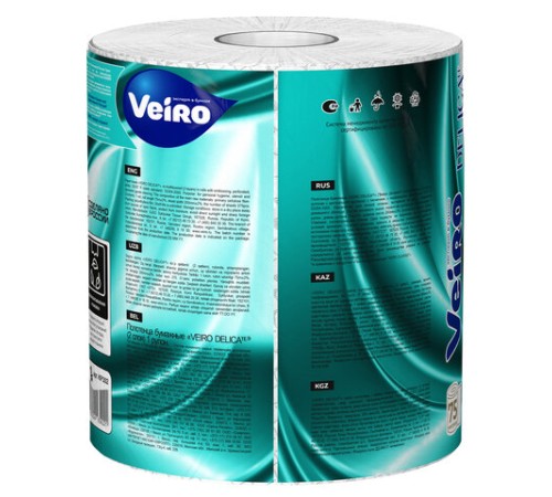 Полотенце бумажное 75 м, VEIRO 