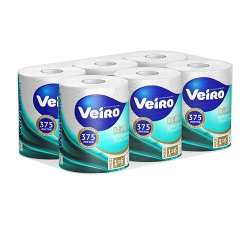 Полотенце бумажное 75 м, VEIRO 