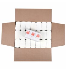 Полотенца бумажные 150 шт., LAIMA PREMIUM (H2), W-сложение, 2-слойные, белые, КОМПЛЕКТ 21 пачка, 32х21,6 см, 116378