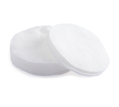 Ватные диски двусторонние 120 шт., с эффектом прошитого края, ЗОЛОТОЙ ИДЕАЛ, 100% хлопок, 116530