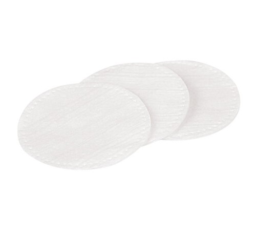 Ватные диски двусторонние 120 шт., с эффектом прошитого края, ЗОЛОТОЙ ИДЕАЛ, 100% хлопок, 116530