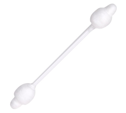 Ватные палочки детские 50 шт., с ограничителем, ЗОЛОТОЙ ИДЕАЛ, 100% хлопок, 116532