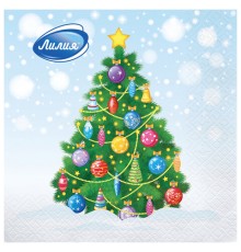 Салфетки бумажные 20 шт., 33х33 см, 