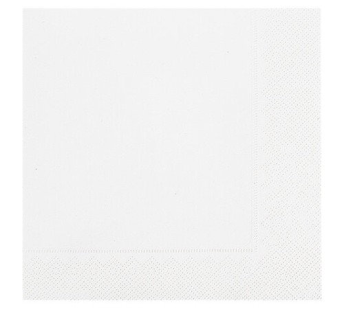 Салфетки бумажные 3-х слойные, 33x33 см, 200 штук в упаковке, 1/4 сложение, LAIMA, белые, 116659