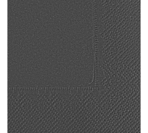 Салфетки бумажные 2-х слойные, 33x33 см, 200 штук в упаковке, 1/4 сложение, LAIMA, черные, 116660