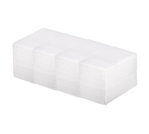 Салфетки бумажные 2-х слойные, 33x33 см, 200 штук в упаковке, 1/8 сложение, LAIMA, 116661