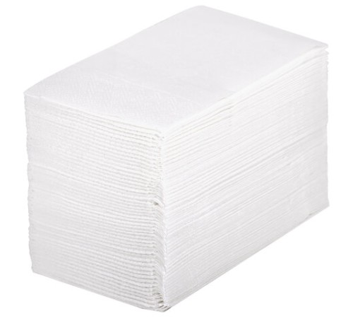 Салфетки бумажные 2-х слойные, 33x33 см, 200 штук в упаковке, 1/8 сложение, LAIMA, 116661