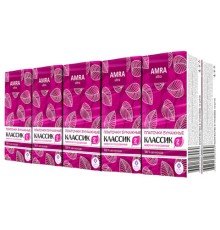 Платочки бумажные носовые AMRA 2-х слойные, СПАЙКА 10 пачек по 10 шт., 20х20 см, П00067305