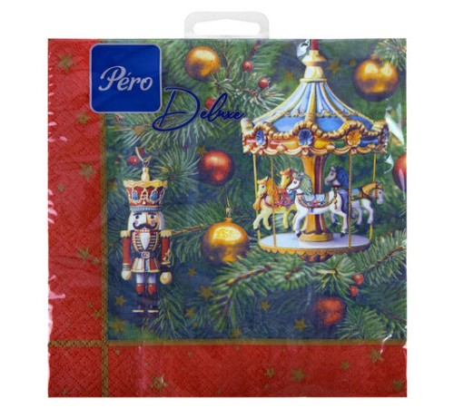 Салфетки бумажные 20 шт., 33х33 см, 