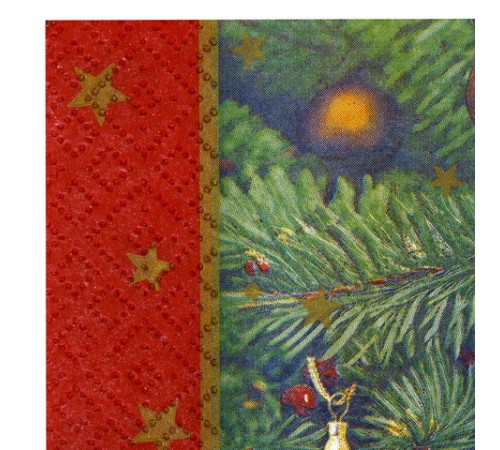 Салфетки бумажные 20 шт., 33х33 см, 