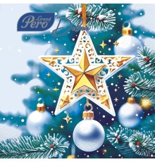 Салфетки бумажные 20 шт., 33х33 см, 