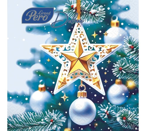 Салфетки бумажные 20 шт., 33х33 см, 