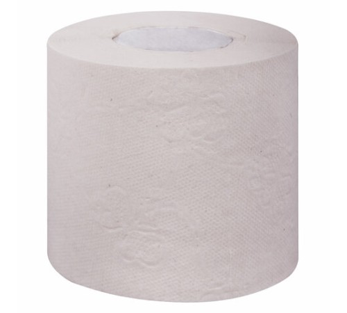 Бумага туалетная бытовая, 51 м, МЯГКИЙ ЗНАК, на втулке, С28, белая