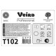 Бумага туалетная 200 м, VEIRO Professional (Система T2), КОМПЛЕКТ 12 шт., Basic, T102