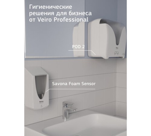 Бумага туалетная 25 м, VEIRO Professional (Система T4), КОМПЛЕКТ 48 шт., Comfort, 2-слойная, T207