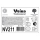 Салфетки VEIRO Professional (Система N4), Comfort, КОМПЛЕКТ 15 шт. х 220 шт., 2-слойные, белые, 21х16,2, V, NV211