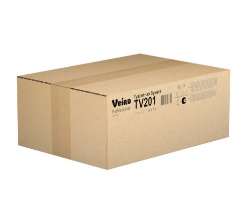 Бумага туалетная VEIRO (Система T3), КОМПЛЕКТ 30 шт., Comfort, листовая, 250 листов, 21х10,8 см, 2-слойная, TV201