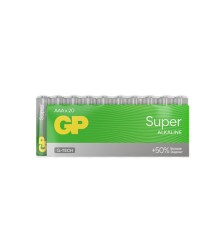 Батарейки КОМПЛЕКТ 20 шт., GP Super G-Tech, AAA (LR03, 24А), алкалиновые, мизинчиковые, 24A-2CRVS20, GP 24A-2CRVS20