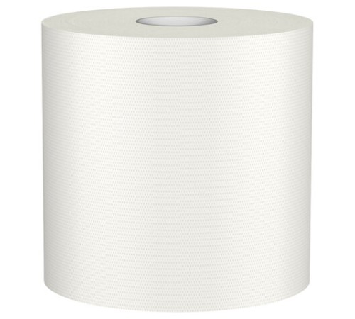 Полотенца бумажные с центральной вытяжкой 300 м, VEIRO (Система M2) BASIC, 1-слойные, цвет натуральный, КОМПЛЕКТ 6 рулонов, KP105