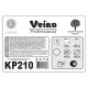 Полотенца бумажные с центральной вытяжкой 200 м, VEIRO (Система M2) COMFORT, 1-слойные, белые, КОМПЛЕКТ 6 рулонов, KP210, КР210