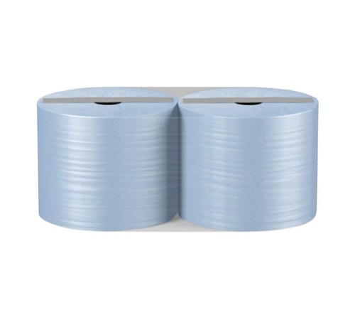 Бумага протирочная VEIRO (Система W1), КОМПЛЕКТ 2 шт., 1000 листов в рулоне, 24х35 см, 2-слойная, Comfort, W201