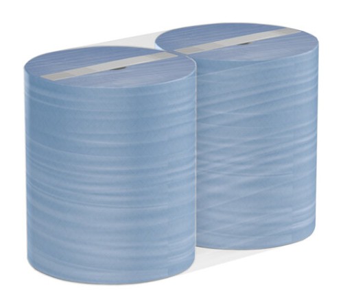 Бумага протирочная VEIRO (Система W1), КОМПЛЕКТ 2 шт., 1000 листов в рулоне, 33х35 см, 2-слойная, Comfort, W202