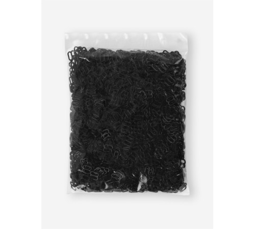 Регулятор для бретелей, металлический, 8 мм, чёрный