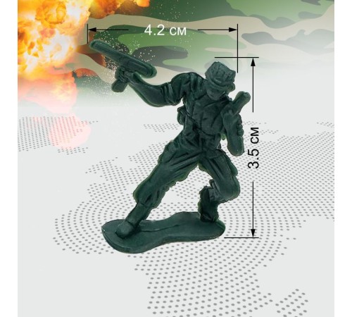 Набор солдатиков «Военный»