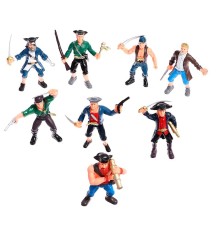 Набор фигурок «Пираты», 8 шт.